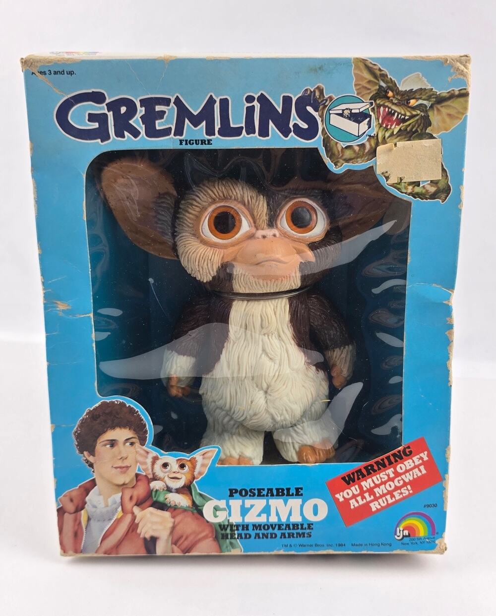 New Sealed LJN Gremlins Gizmo 1984 Poseable Action Figure Moveable